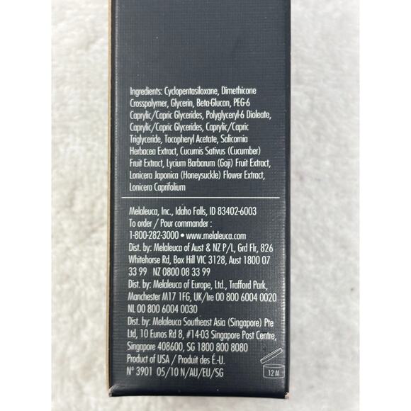 Sei Bella Foundation Primer Prebase Melaleuca 1 oz Black Bottle - Picture 5 of 7